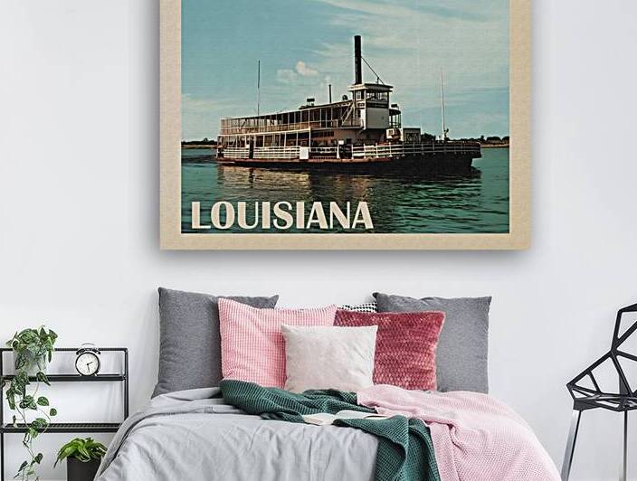 Louisiana Mississippi River by vintagesupreme