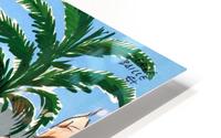 Sunbathing on French Riviera HD Metal print