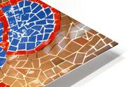 Greece Mosaic HD Metal print
