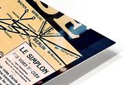 Simplon HD Metal print