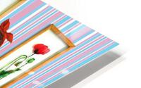 Cleaning Lady HD Metal print