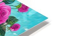 Pink Roses HD Metal print