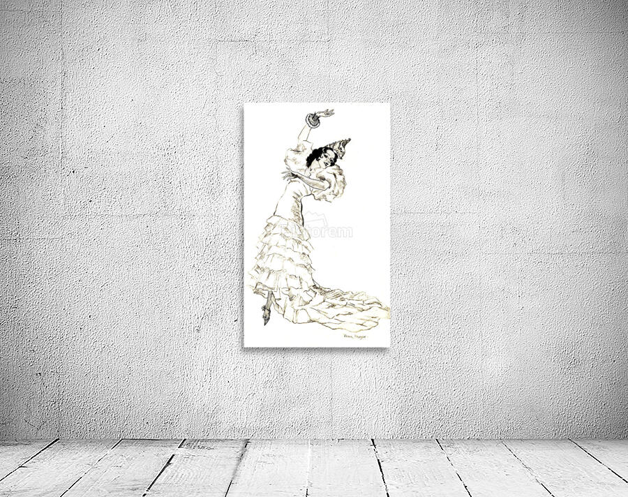 Flamenco Girl Wall Preview