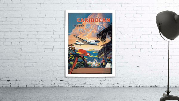 Caribbean Islands Wall Preview