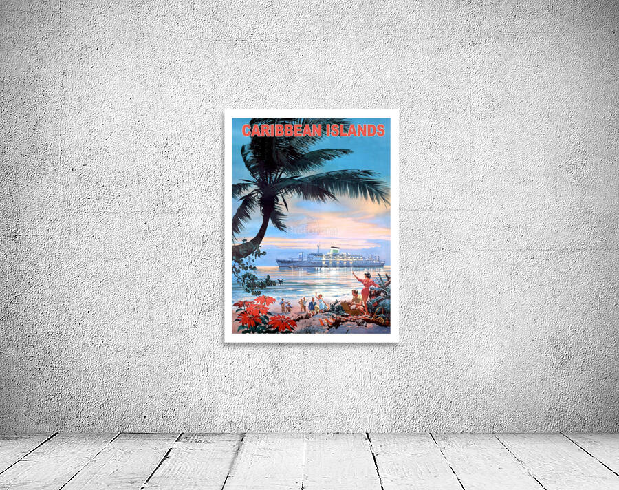 Caribbean Islands Wall Preview