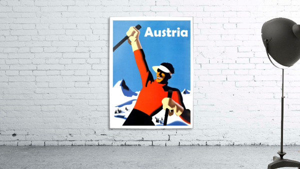 Skier from Austria Wall Preview