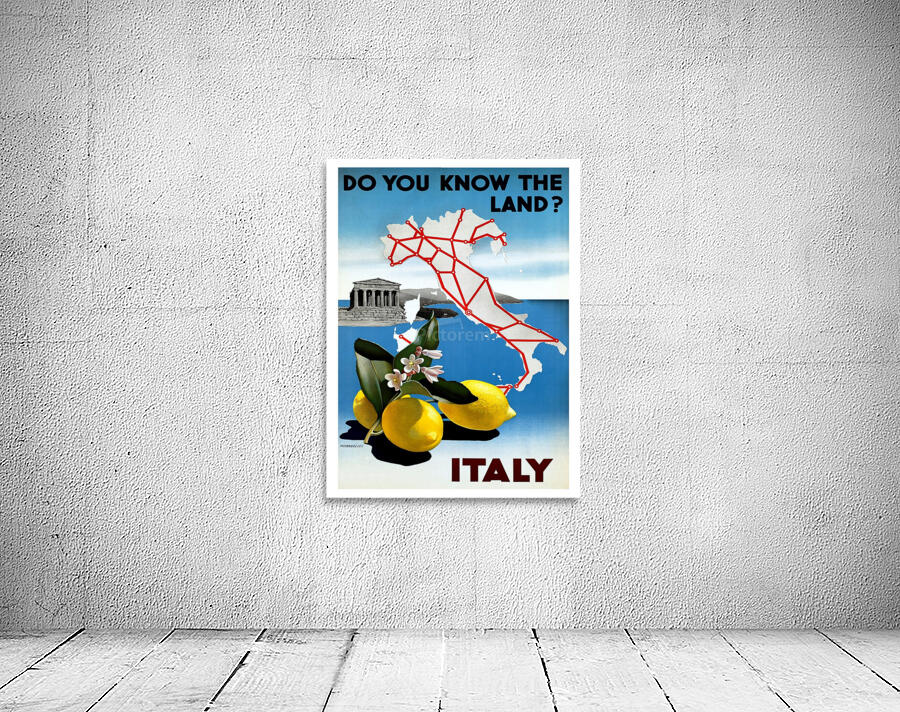 Italy Lemons Wall Preview