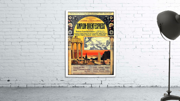 Simplon Orient Express Wall Preview