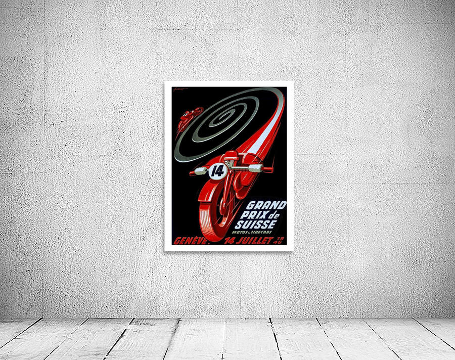 Motorcycle Race Wall Preview
