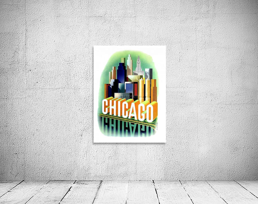 Chicago Skyscrapers Wall Preview