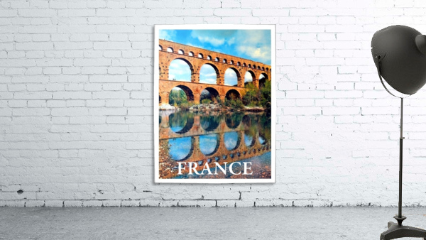 Pont du Gard Wall Preview