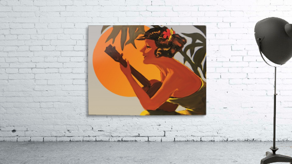 Sunset Music Player Wall Preview