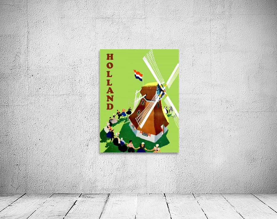 Holland Windmill Wall Preview