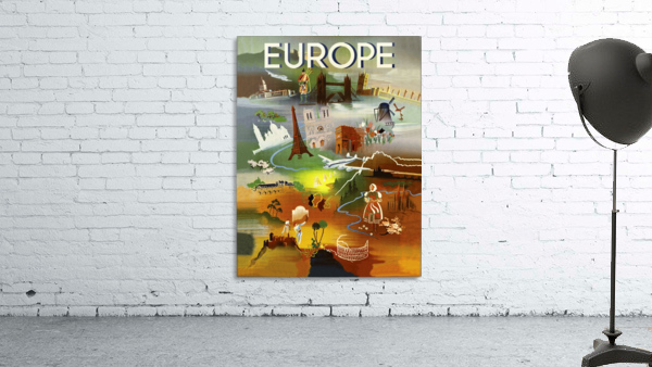 Europe Wall Preview