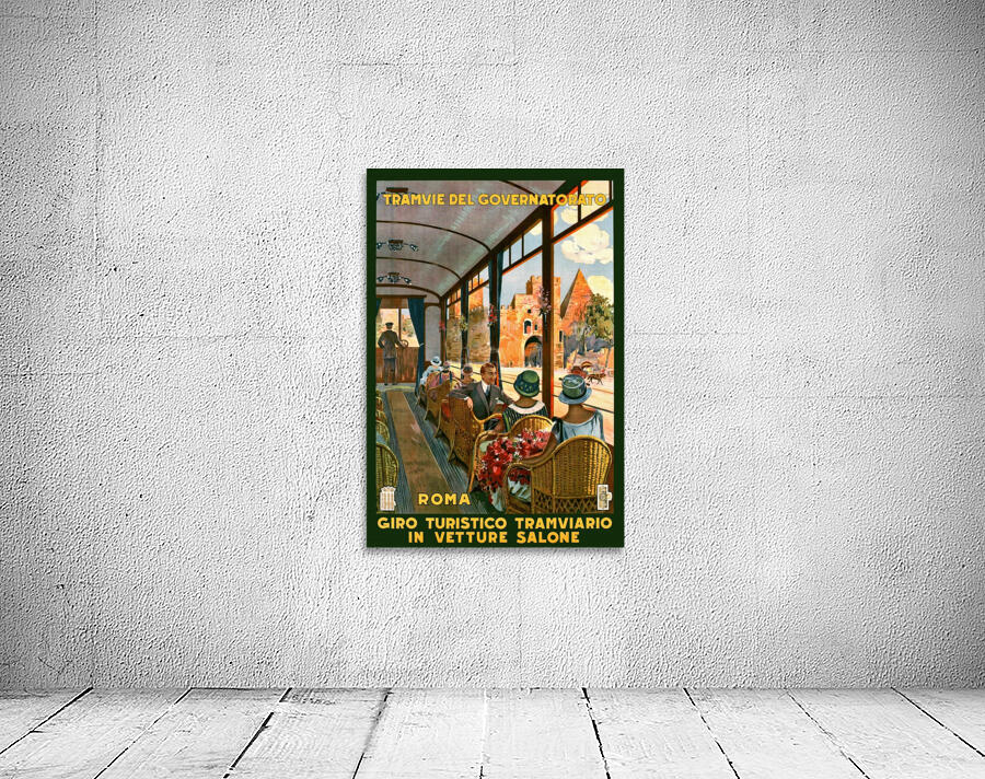 Tram in Roma Wall Preview