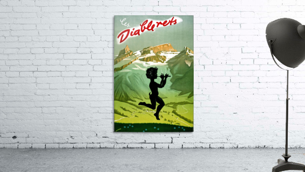 Spring on Les Diabrelets Wall Preview