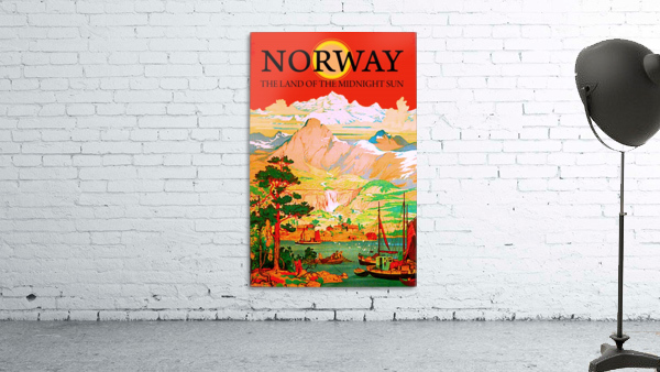 Norway Scenery Wall Preview