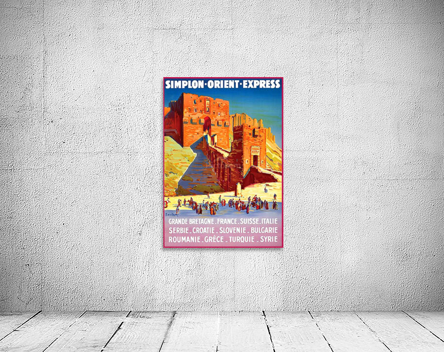 Simplon Orient Express Wall Preview