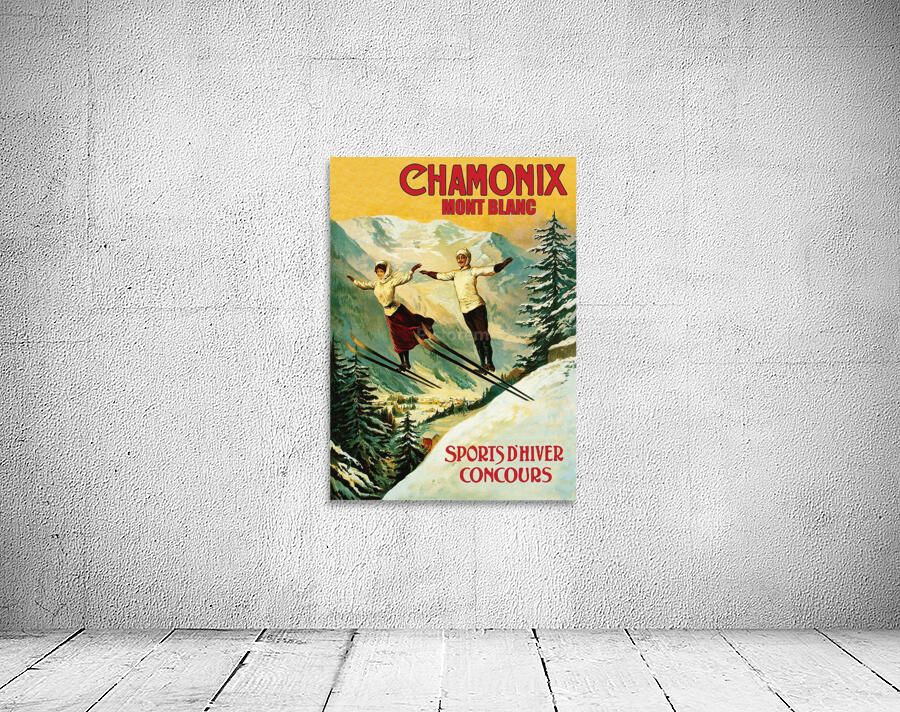 Flying at Chamonix Wall Preview