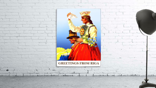 Greetings from Riga Wall Preview