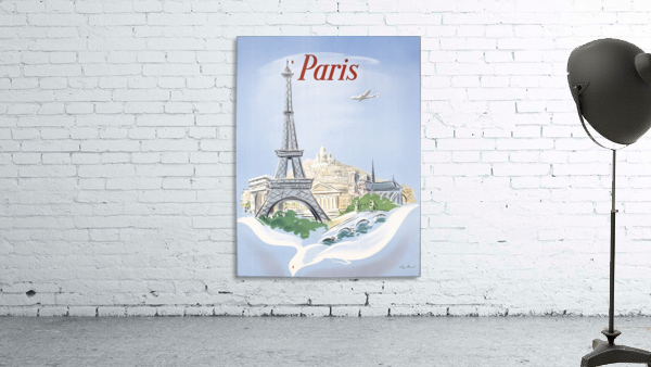Flying to Paris Wall Preview