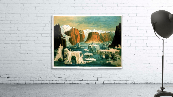Polar Landscape Wall Preview