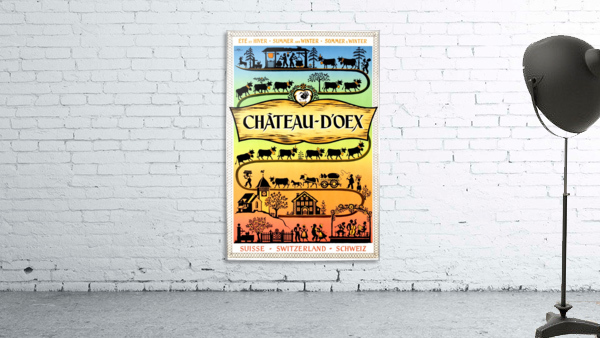 Chateau d Oex Wall Preview