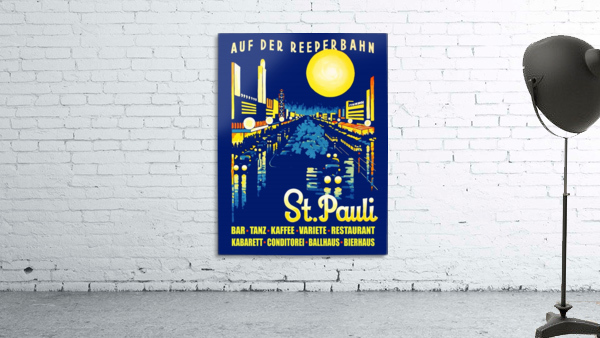 St Pauli Evening Wall Preview