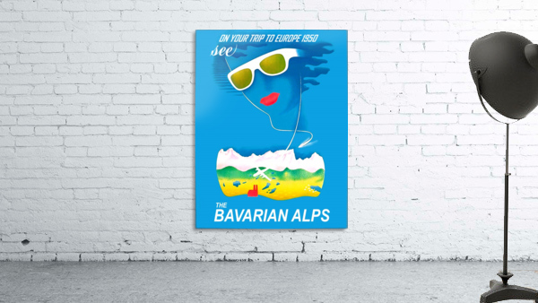 Bavarian Alps Wall Preview
