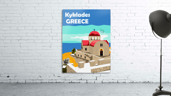 Kyklades Greece Wall Preview