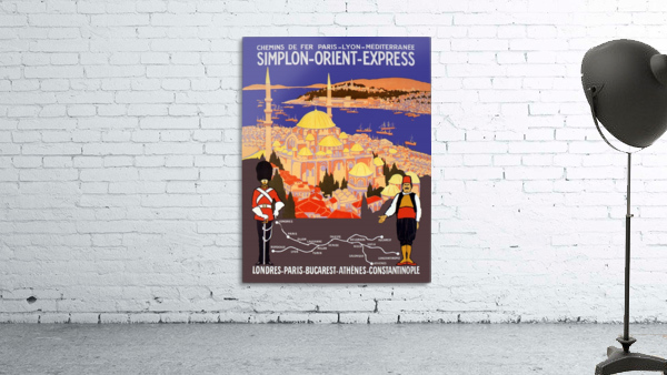 Simplon Orient Express Wall Preview