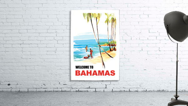 Bahamas Beach Wall Preview