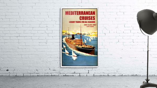 Mediterranean Luxury Cruises Wall Preview