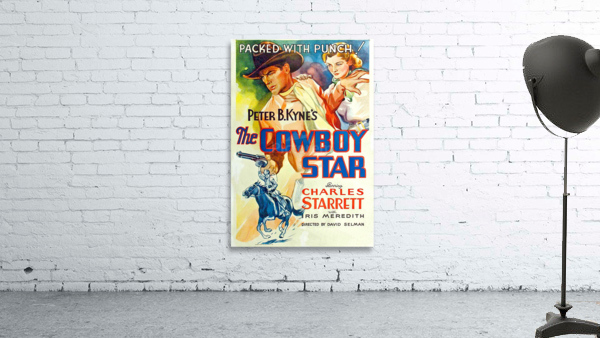 Cowboy Star Wall Preview