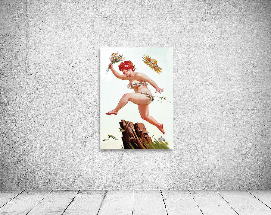 Jumping with Frogs Wall Preview