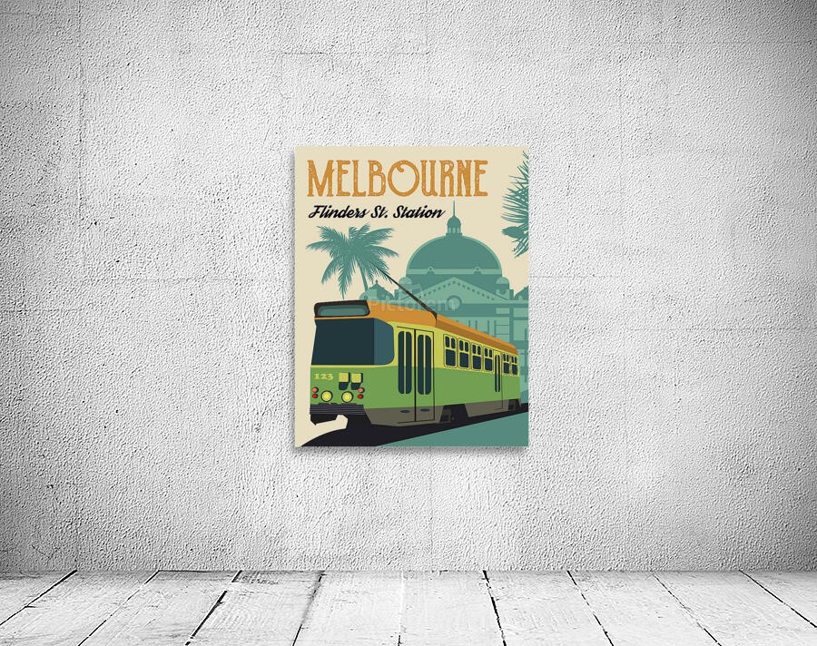 Melbourne Flinders st Station Wall Preview