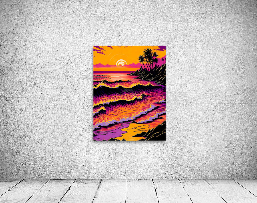 Waves Hitting the Coast Wall Preview