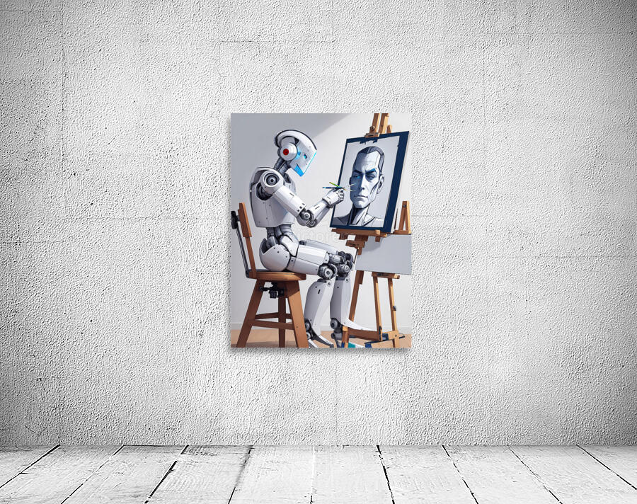 Robot Painter Wall Preview