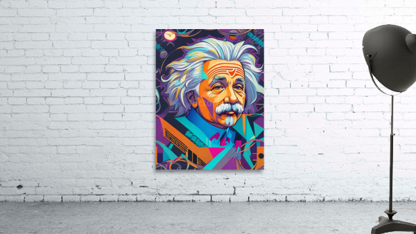 Einstein Graffiti  Wall Preview