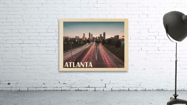 Atlanta  City Lights Wall Preview