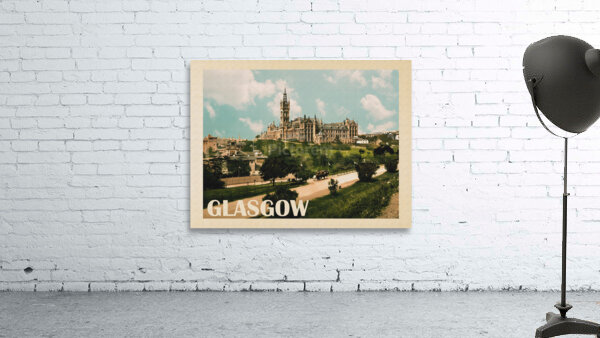 Glasgow University Wall Preview