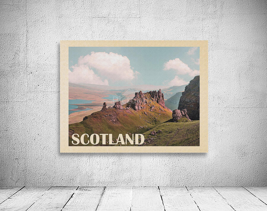 Scotland Landscape Wall Preview