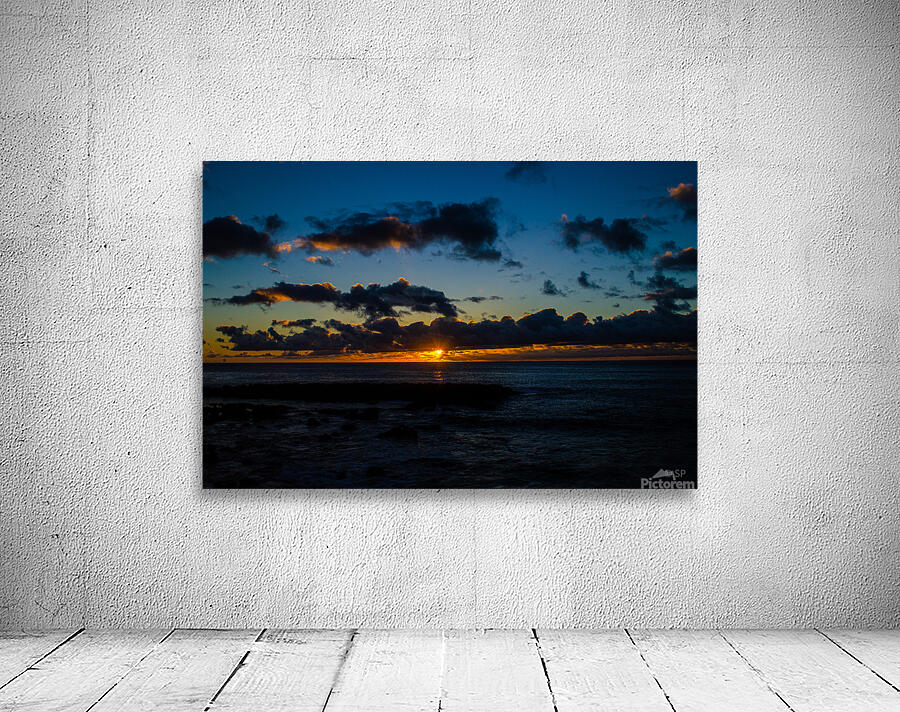 North Shore Sunset Wall Preview
