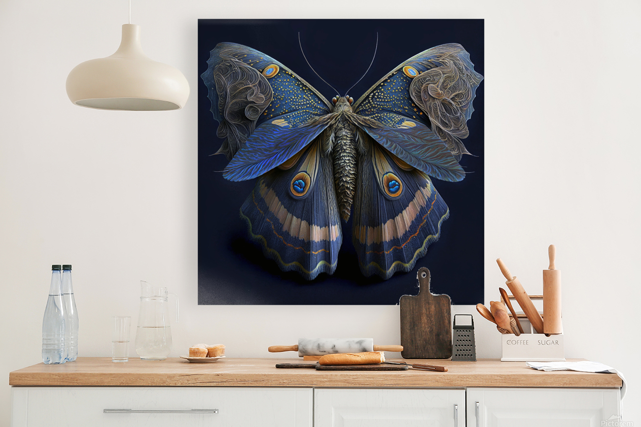 moth lineart Reproduction
