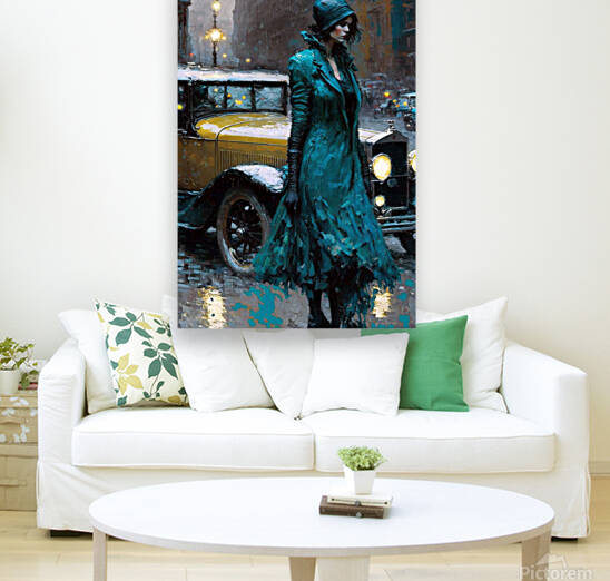 Fusion between Jeremy Mann and Childe Hassam and Daniel F Gerhartz pop art by Mert Kosovaeri