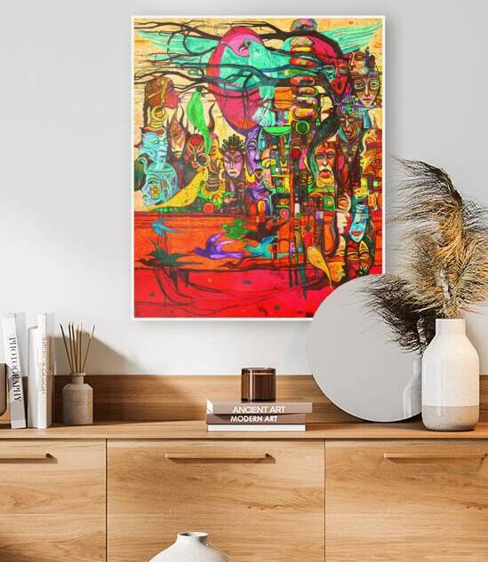 Wings of Heritage by Adulis Ethiopian art