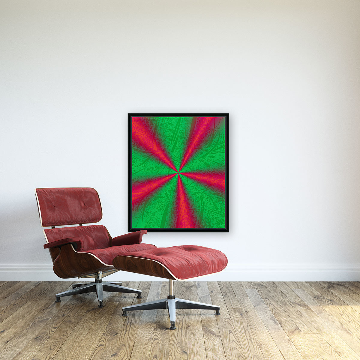 3d con Abstract design Reproduction
