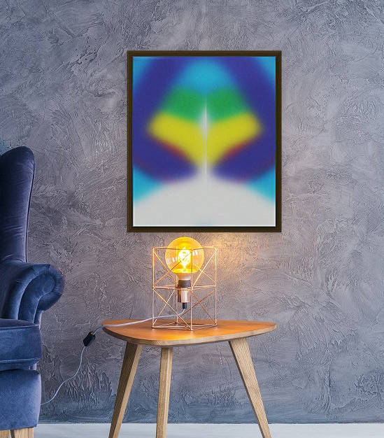 Light of Book abstract painting by ABDUL LATHEEF