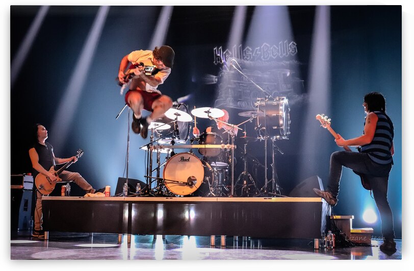 Hells Bells AC DC Experience Quebec 10.11.23-1 by Lizane Jean LiLi Blue Photo