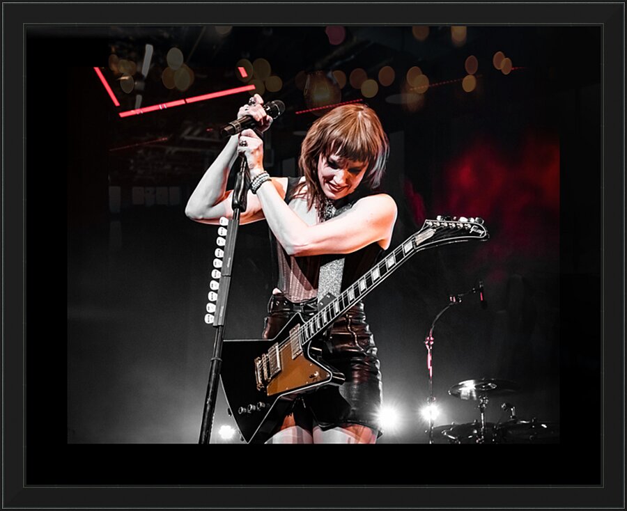 Halestorm Picture Frame print